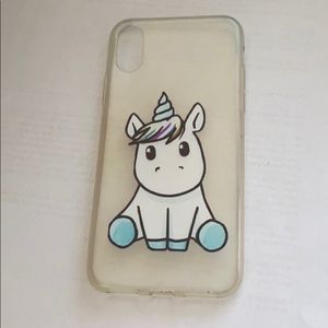 Unicorn IPhone X/ XS phone case.Phone cover.